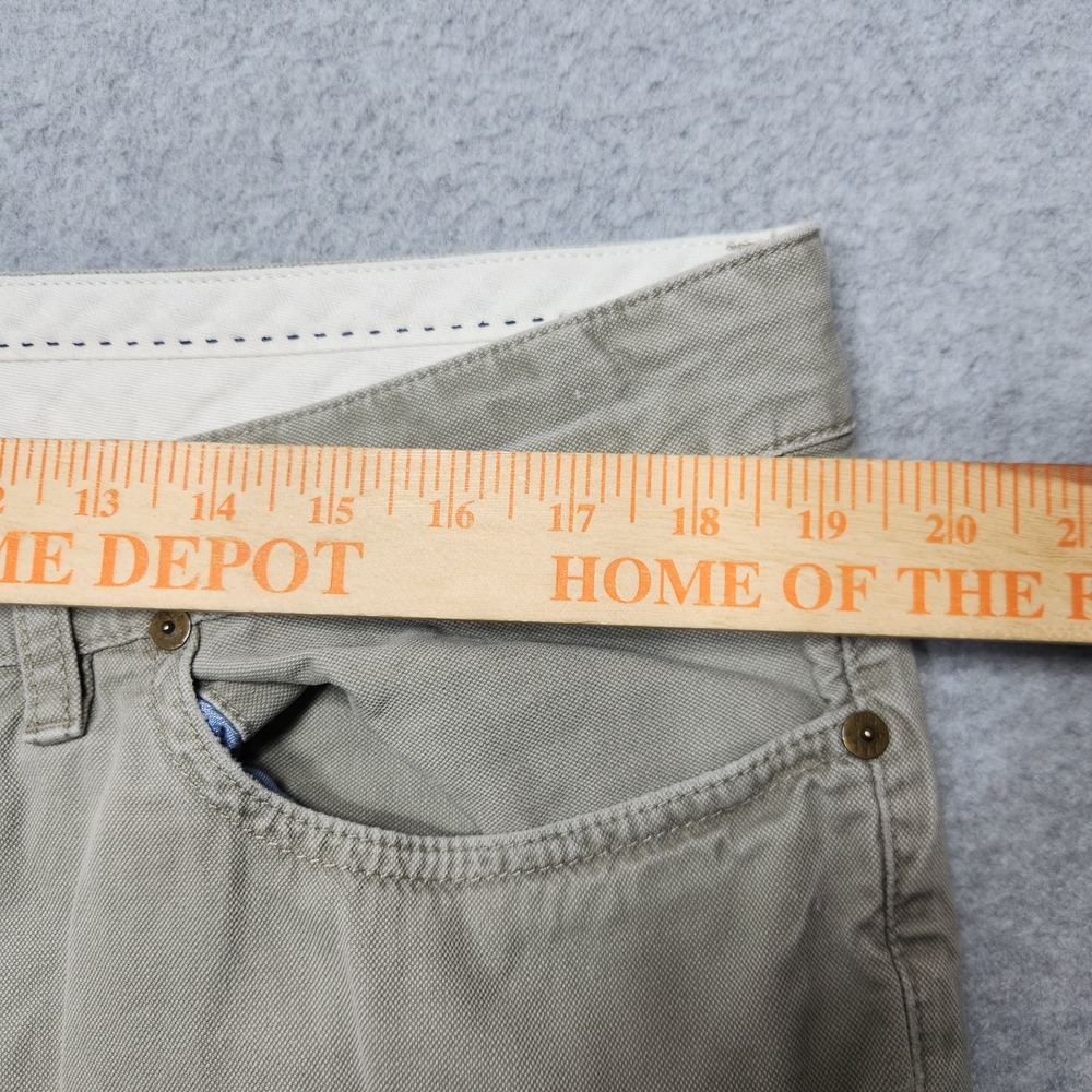 Polo Ralph Lauren Pants‎ 38x34 (Actual 38x32) Beige Chino Straight Canvas - Picture 11 of 13